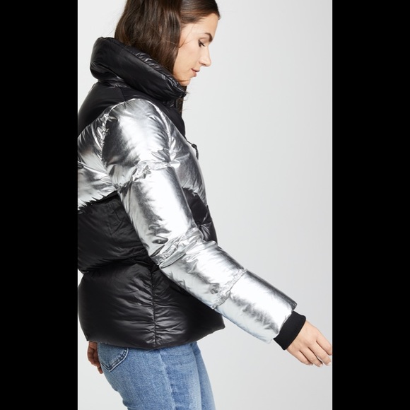 MACKAGE Luxe Metallic Down ‘JESS’ Puffer - Picture 4 of 16